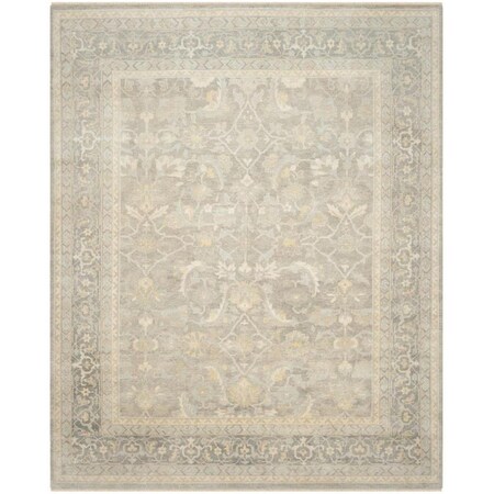 Safavieh 8 x 10 ft. Sultanabad Hand Knotted Rectangle Area Rug, Grey SUL1083A-8